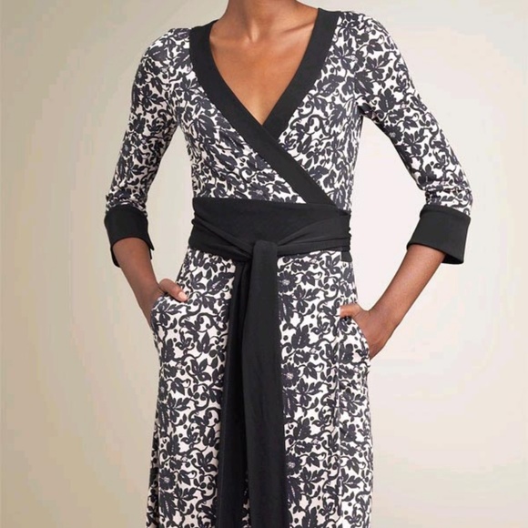 biba wrap dress
